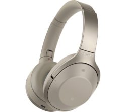 SONY  MDR-1000X Wireless Bluetooth Noise-Cancelling Headphones - Grey Beige